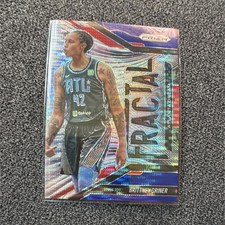 2025 Panini Prizm WNBA - Brittney Griner #11 Blue Pulsar Fractal /199 Dream