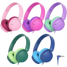Kids Wired Headphones for School Students K-12 & Teachers, Durable PP Materia...