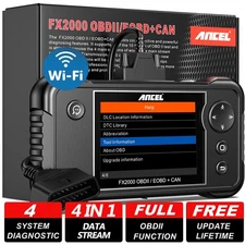 ANCEL FX2000PRO Car Diagnostic Tool OBD2 Scanner ABS SRS AT SAS Engine Scan
