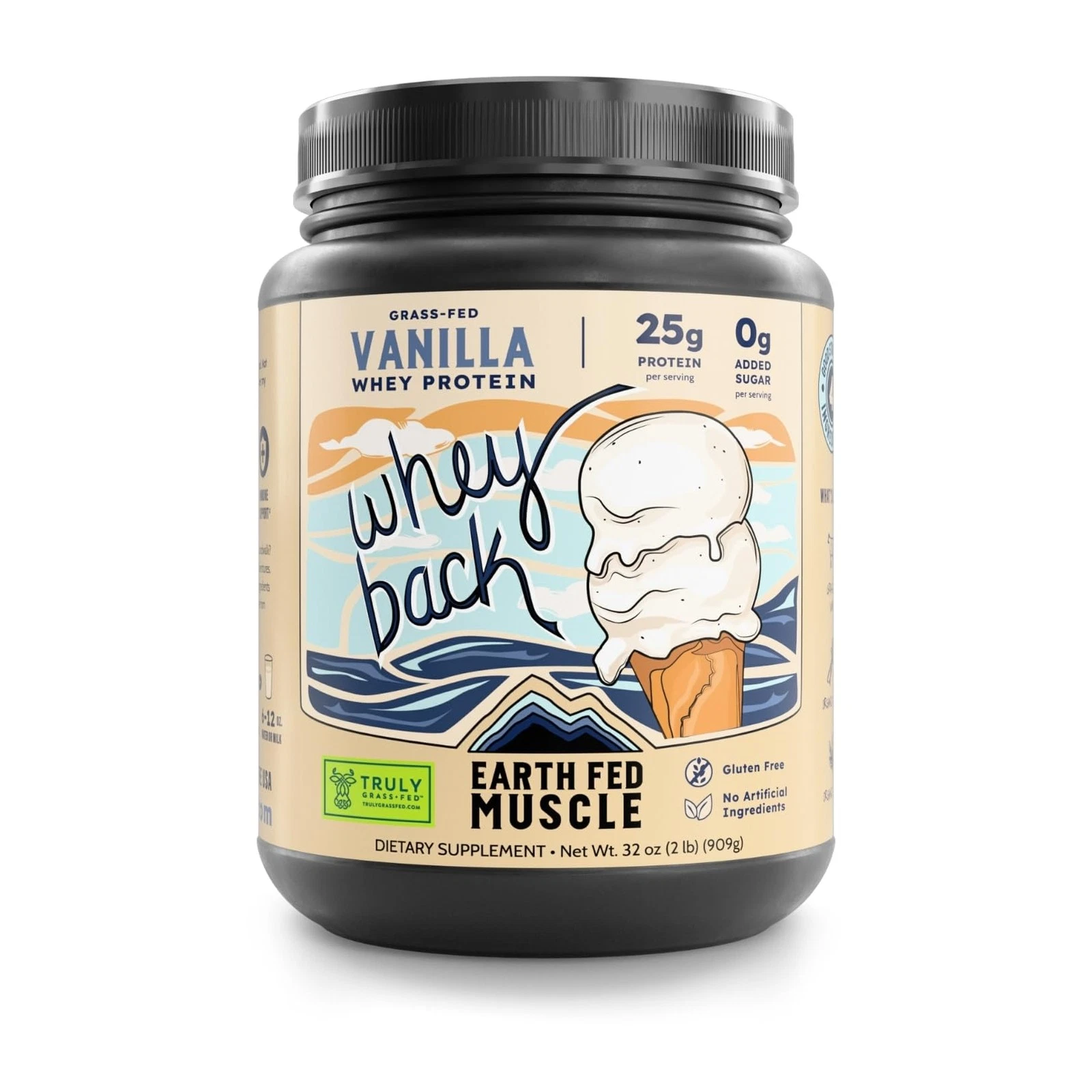 Earth Fed Muscle Whey Back Irish Grass Fed Whey Protein Isolate, ThirdParty C...
Opens in a new wind