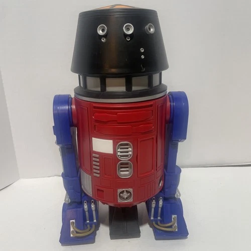 Star Wars Galaxy's Edge Droid Depot Custom Astromech Blue Red Black With Chip
