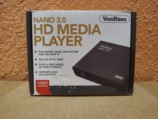 VonHaus NANO 3.0 HD Media Player - 1080P - Portable Digital Media Player