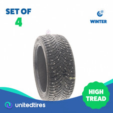 Set Of 4 Used 24545r18 Nokian Hakkapeliitta 9 Studded 100t - 8-8.532
