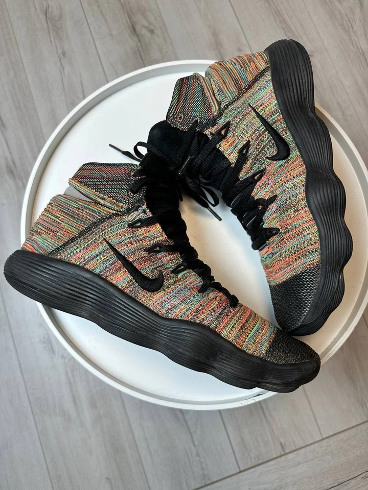 Size US-11 Nike Hyperdunk 2017 Flyknit Multi-Color 917726-006 RARE - Image 2 of 4