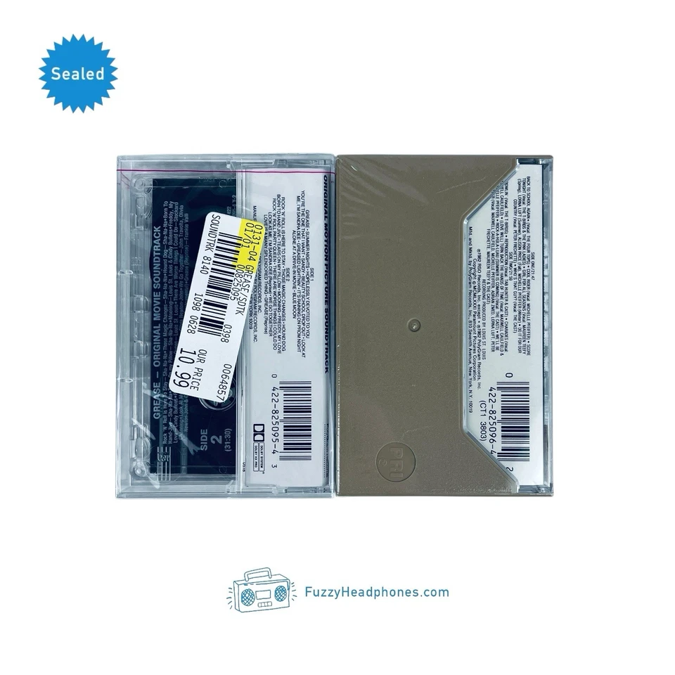 Grease & Grease 2 Soundtrack Cassette Tapes: You're The One That I Want SEALED - Image 2 of 4