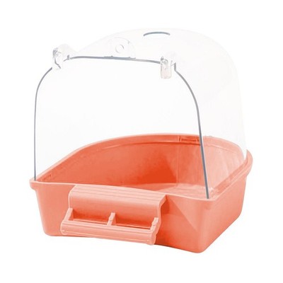 Pet Bird Bath Box Cage Zubehör Sittiche Wellensittich Caged Papagei