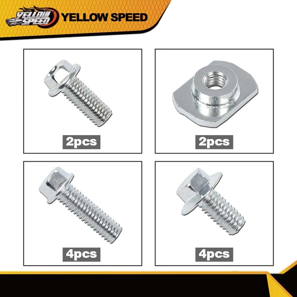 62Pcs Body Bolt Kit Fit For Yamaha Yzf 250 450 Yz250f 450f Fender Yz250f Yz450f  - Изображение 3 из 4