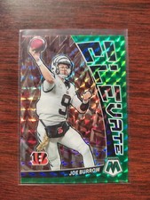 2023 Panini Mosaic Joe Burrow Elevate Green Prizm Cincinnati Bengals