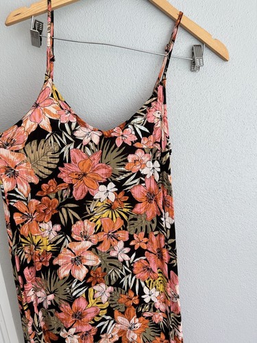 Billabong Floral Flowers Maxi Dress Womens size Large - Picture 8 of 8