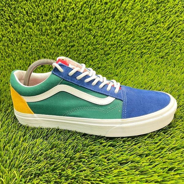 Vans Old Skool Yacht Club Mens Size 9 Multicolor Athletic Skate Shoes Sneakers