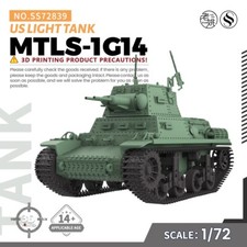 MRY-SFW SS72839 1/72 25mm Military Model Kit US MTLS-1G14 Light Tank
