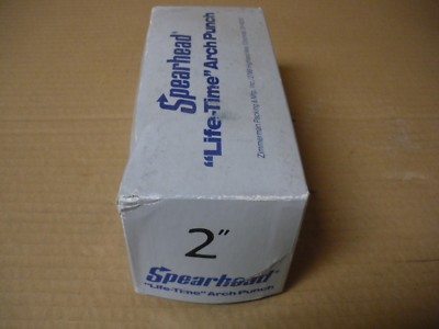Spearhead Lifetime Arch Punch 2'' , New In Box