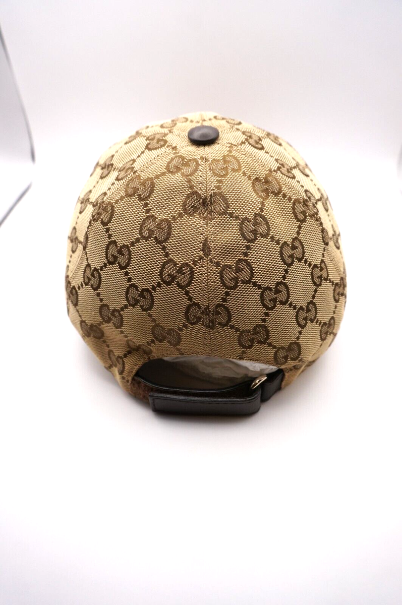 GUCCI Authentic cap Men's Beige hat Size XL 60cm Cap | eBay