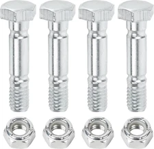 Bluestars 4 Pcs 303160355P 303160355 Snow Blower Shear Pins and Nuts - Compatibl