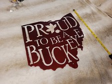 Metal proud to be a BUCKEYE! MADE IN AMERICA! OHIO, STATE TREE, AWESOME!
