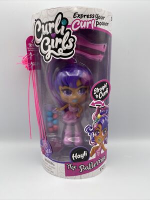 Curli Girls Hayli The Ballerina Hairstyling Doll with MagiCurl Hair NEW