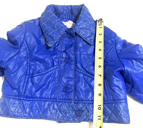 VINTAGE JC PENNY MG CHILDS RETRO COOL RARE SKI COAT CROPPED - Picture 10 of 11