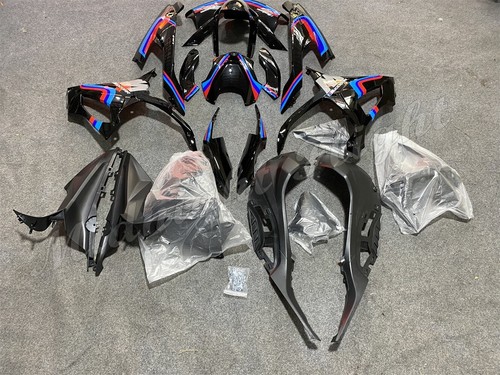 Kit Carene/Fairing ABS Nero Blu Rosso per BMW S1000RR 2019-2022 Injection Moto - Foto 2 di 4