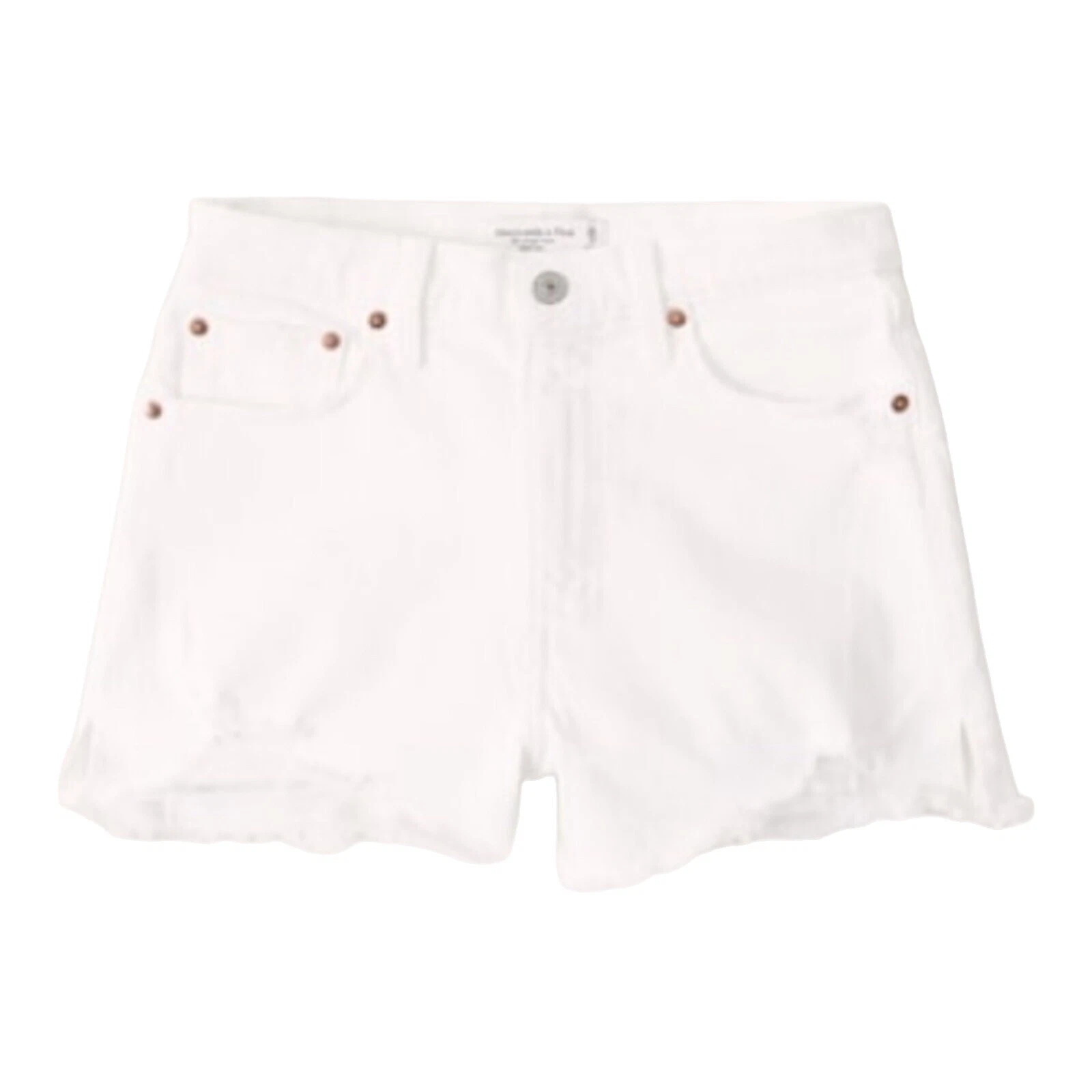 Shorts Abercrombie & Fitch Branco para mulheres