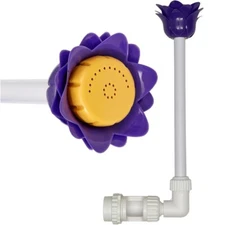 Above Ground & Inground Wall Mounted Flower Swimming Pool Waterfall Fountain