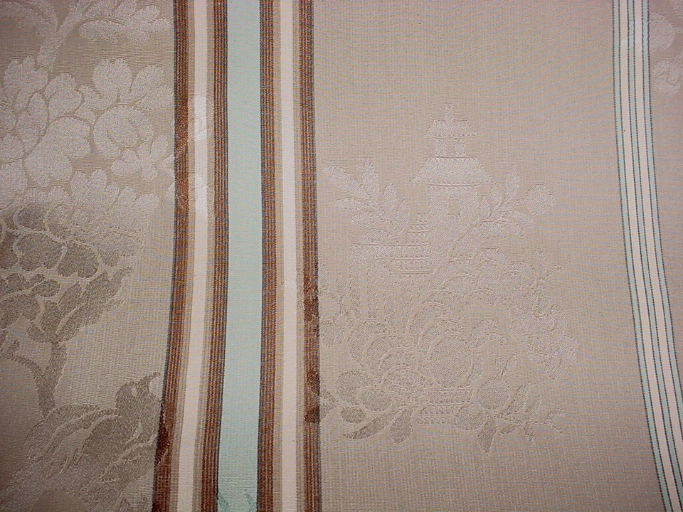 5-5/8Y Brunschwig & Fils 8012126 Harmony Federal Stripe Damask Upholstery Fabric - Image 3 of 4