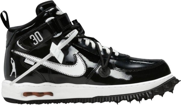 Size 11 - Nike Off-White x Air Force 1 SP Leather Mid Sheed for 