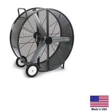 DRUM FAN Commercial - Portable - 42" - 1/2 Hp - 115/230V - 1 Phase - 13,600 CFM