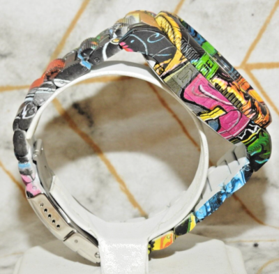 ネイティブアメリカン ラコタ オグララ（スー族）ビーズ ブレスレット ウォッチ Invicta Russian Diver 1959 Graffiti 34490 Chronograph Quartz 52MM