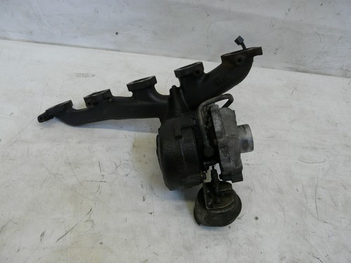 Opel Omega 2,2 DTI Abgaskrümmer mit Turbolader GT18V 24404592, 50500926