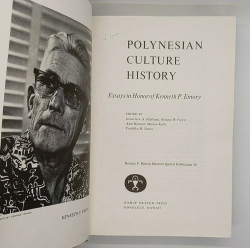 Polynesian Culture History (1967, Bishop Museum Press) - Imagen 4 de 4