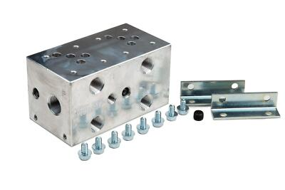 #ad D05 Hydraulic Bar Manifold Series 2 Section 3 4 NPTF 3000 PSI Daman AD05S023P $318.24