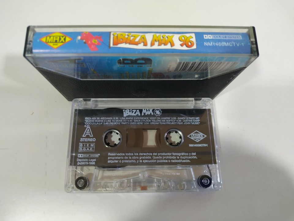 Mix 96 Volume 1 Max Music Cinta Tape Cassette 3T eBay