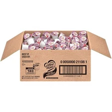 Nestle Coffee mate Coffee Creamer Singles, 6 Flavors, Non-Dairy, 180 Pack