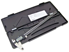 12"  Electronic Digital Caliper Precision Stainless Inch/Metric LCD Dial w/ case