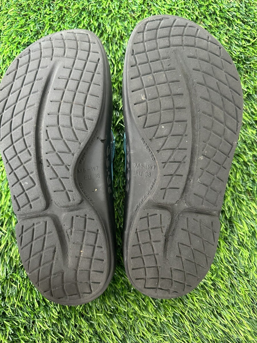 靴 Oofos Original Unisex M5/W7 24cm Men's OOriginal Navy Sandal – OOFOS