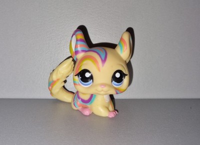 Littlest Pet Shop #1577 rainbow chinchilla RARE
