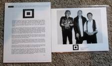 THE WHO LIVE: THE BLUES TO THE BUSH 1999 PROMO 8"X10" PHOTO AND PRESS RELEASE