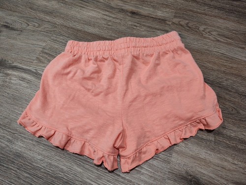 Girls So Shorts Size 12 Lot Of 2, 60% Cotton. Pink & Purple Tie Dye & Coral - Picture 3 of 12