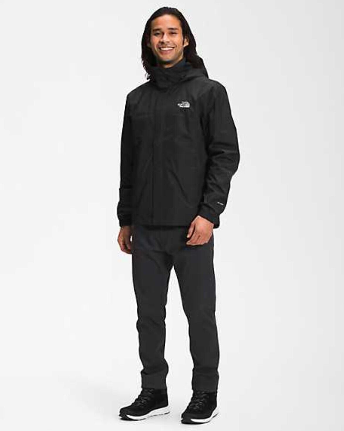 The North Resolve 2 Hide-hooded rain TNF-Black SizeM | eBay