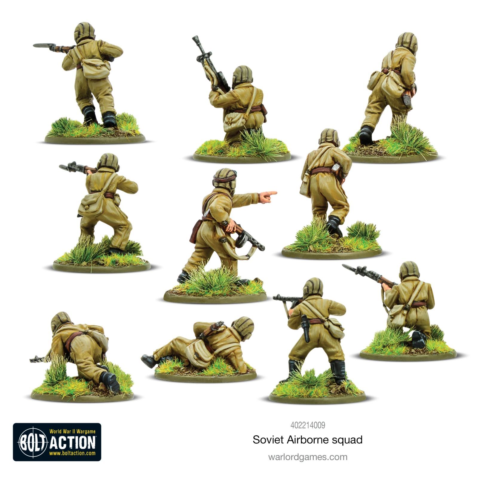 Thumbnail - Soviet Airborne Squad, Bolt Action, Warlord Games, Neu/ovp