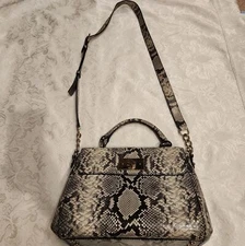 Kate Spade shoulder bag, snake skin design