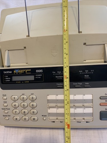 BROTHER MFC-695 5 IN 1 MULTI-FUNCTION FAX PC FAX COPIER SCANNER PRINTER - Picture 19 of 23
