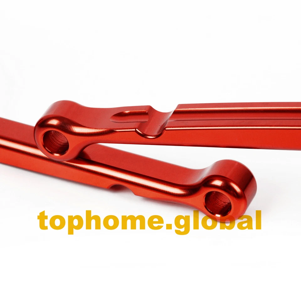 Palancas de freno de embrague largo para Cagiva Raptor 650 01-07 / Raptor 1000 00-05 rojo CNC Foto 3 de 4