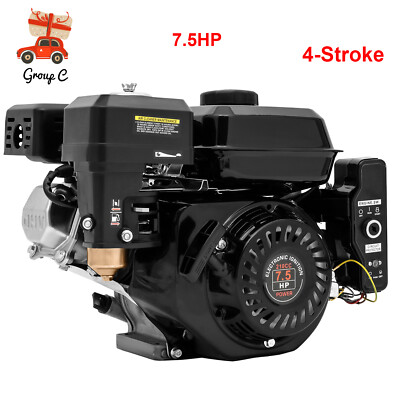 #ad Electric Start Gas Engine 212cc 4 Stroke Horizontal Shaft Motor for Honda GX160 $158.96
