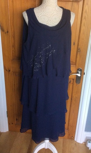 Layered Dress by Jacques Vert Size 20 