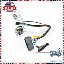 12" ATX Main 24Pin to 6Pin PSU Power Adapter Cable For HP EliteDesk 705G3 705 G3