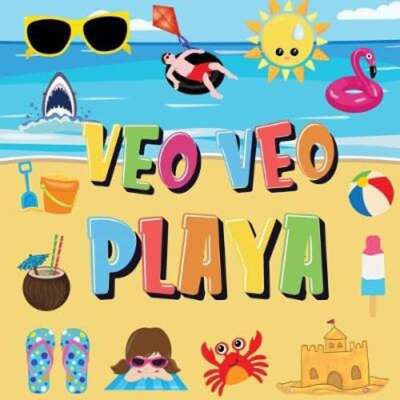 Veo Veo - Playa: ¿Puedes Encontrar el Bikini, la Toalla y el Helado? ¡Un: New