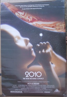 2010 THE YEAR WE MAKE CONTACT ROLLED ONE SHEET POSTER (1984) SCIENCE FICTION