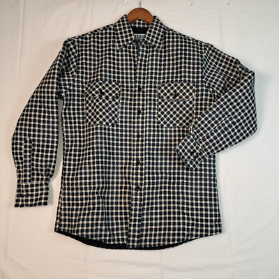 Vintage Ozark Trail Shirt Mens Button Button Up Long Sleeve Insulated Shirt NWOT