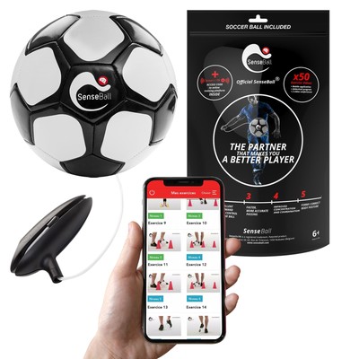 Soccer Ball | Soccer Training Equipment for Kids & Adults | Improve Skills & ...